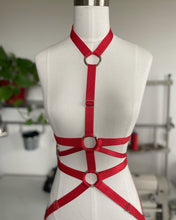 Shay Full Body Harness - Red