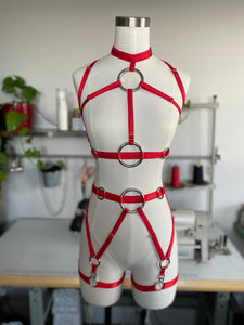 Clarice Bottom Harness RED